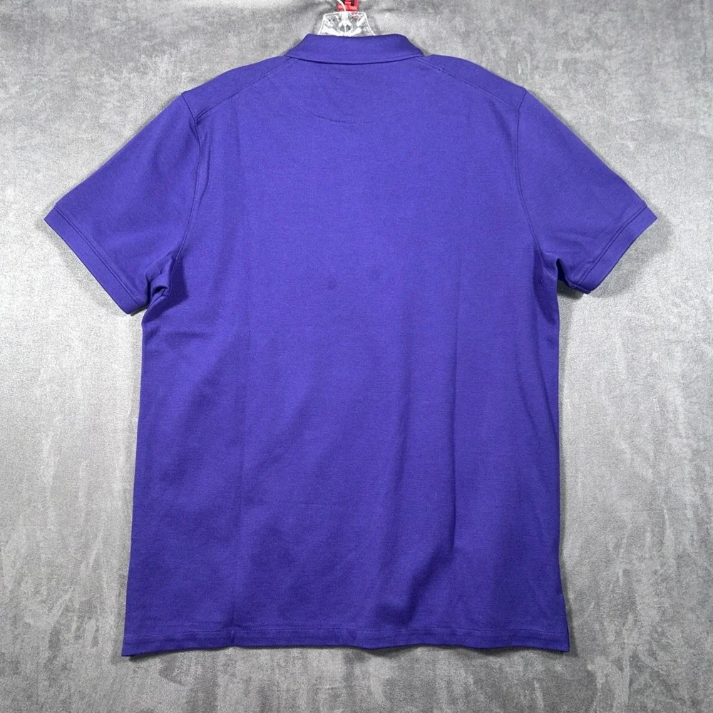 Phoenix Mercury Nike Dri-Fit Polo Shirt Mens L Purple Performance Stretch NWT